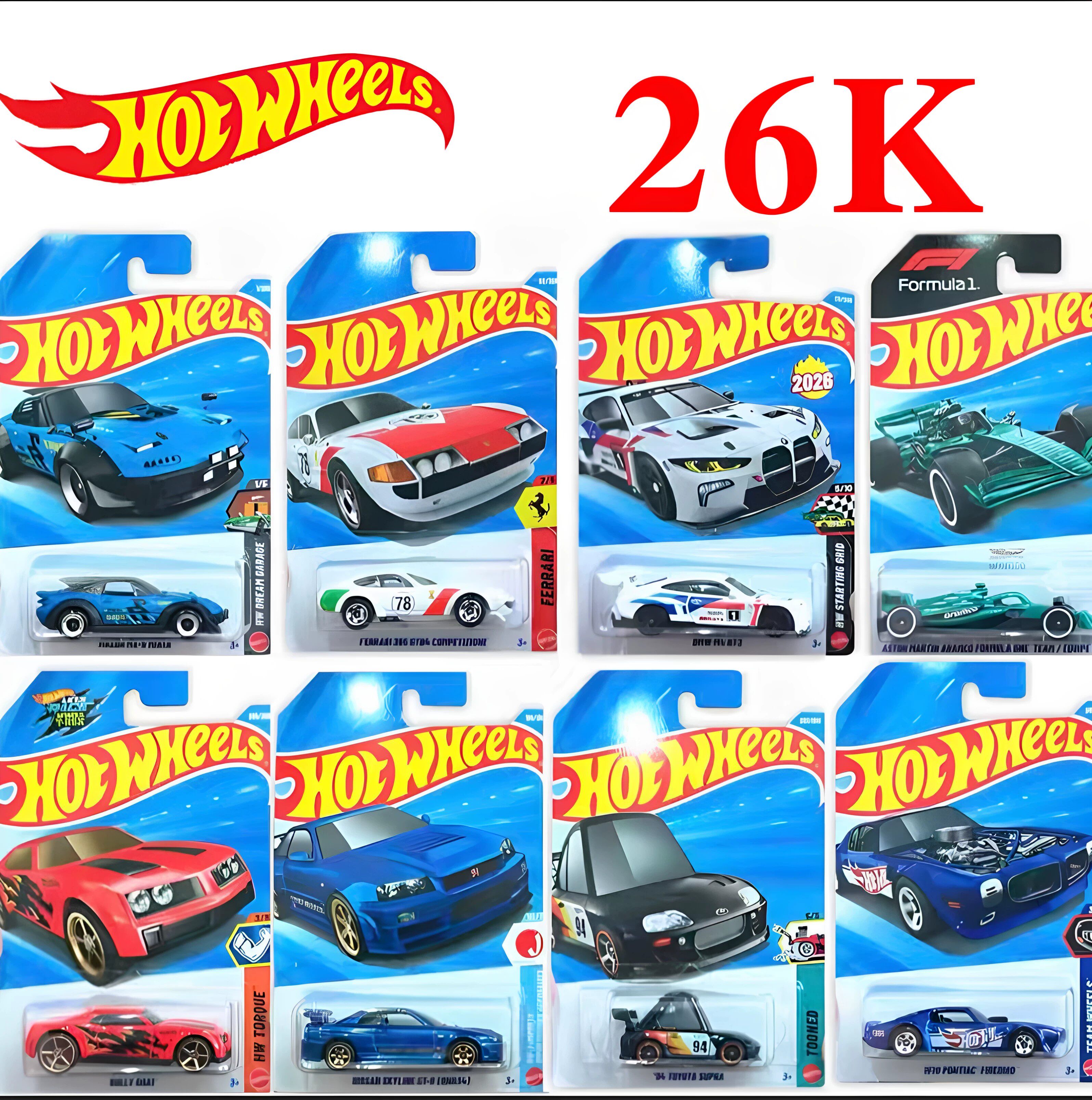 Kids Toys Young - Hot Wheels C4982 2026K Batch 1:64