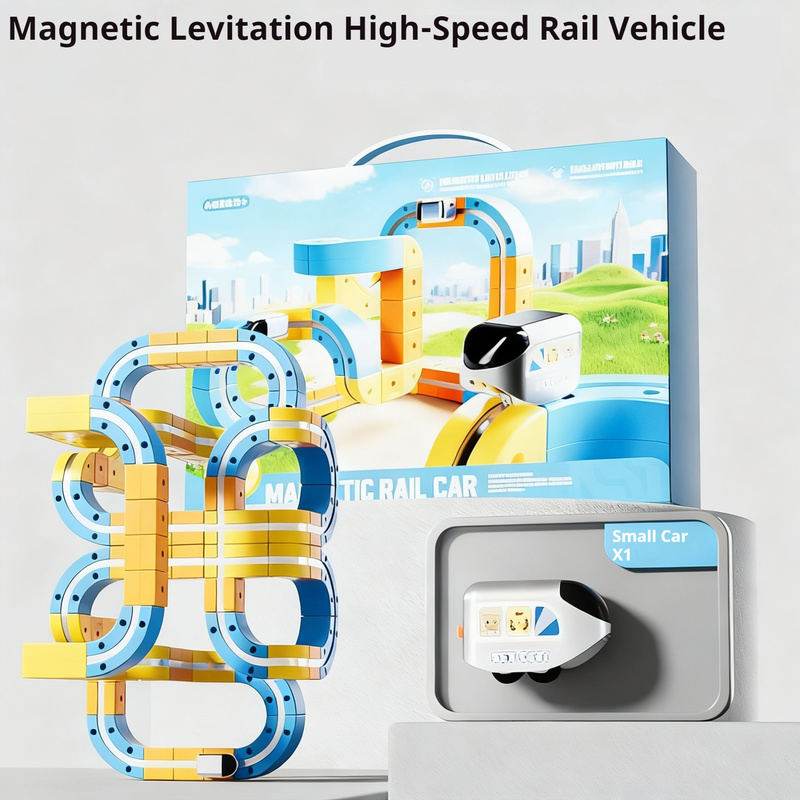 Diy Assembly Magnetic Track Tr - Toy Train Track Set reseña y precio