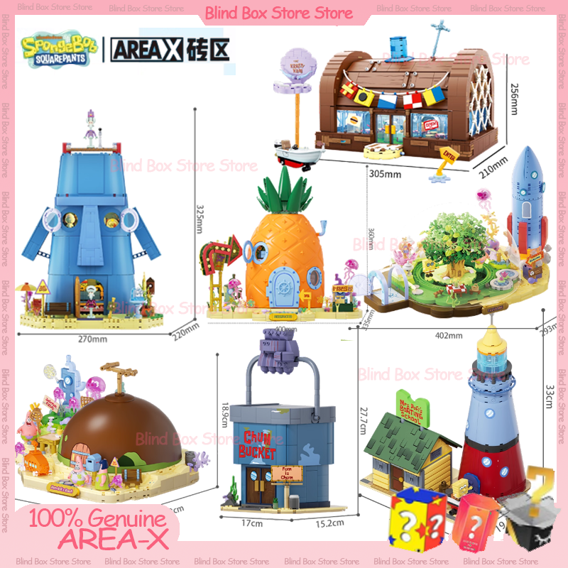 Areax Spongebob Bikini Bottom  - Kids Toys Blocks reseña y precio