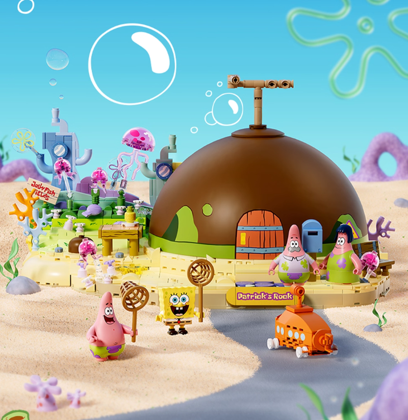 Areax Spongebob Bikini Bottom  - Kids Toys Blocks reseña y precio