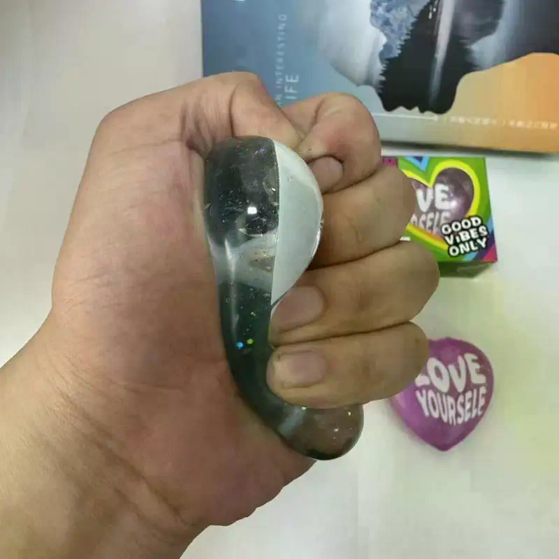 Glitter Heart Shaped Squeeze T - Kids Toys Quotes reseña y precio