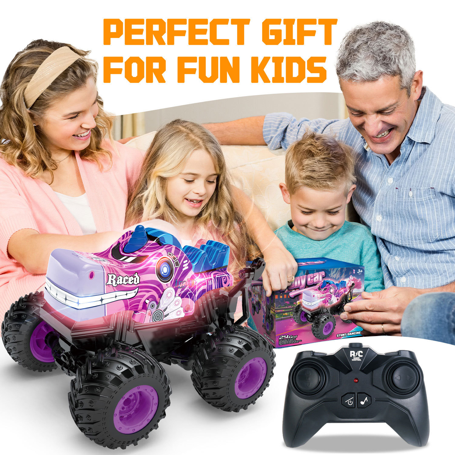 1:20 Remote Control Stunt Car  - Kids Toys Under $20 reseña y precio