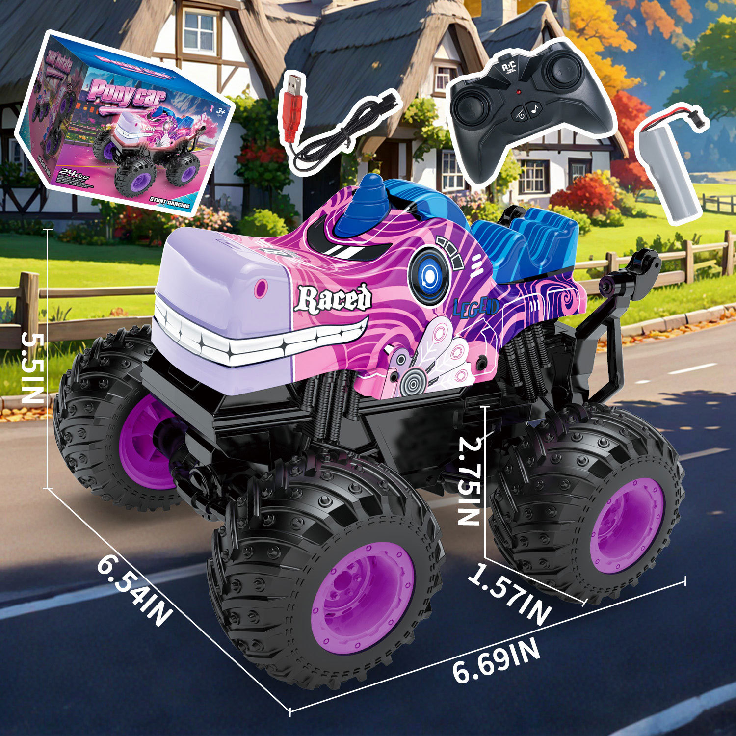 1:20 Remote Control Stunt Car  - Kids Toys Under $20 reseña y precio
