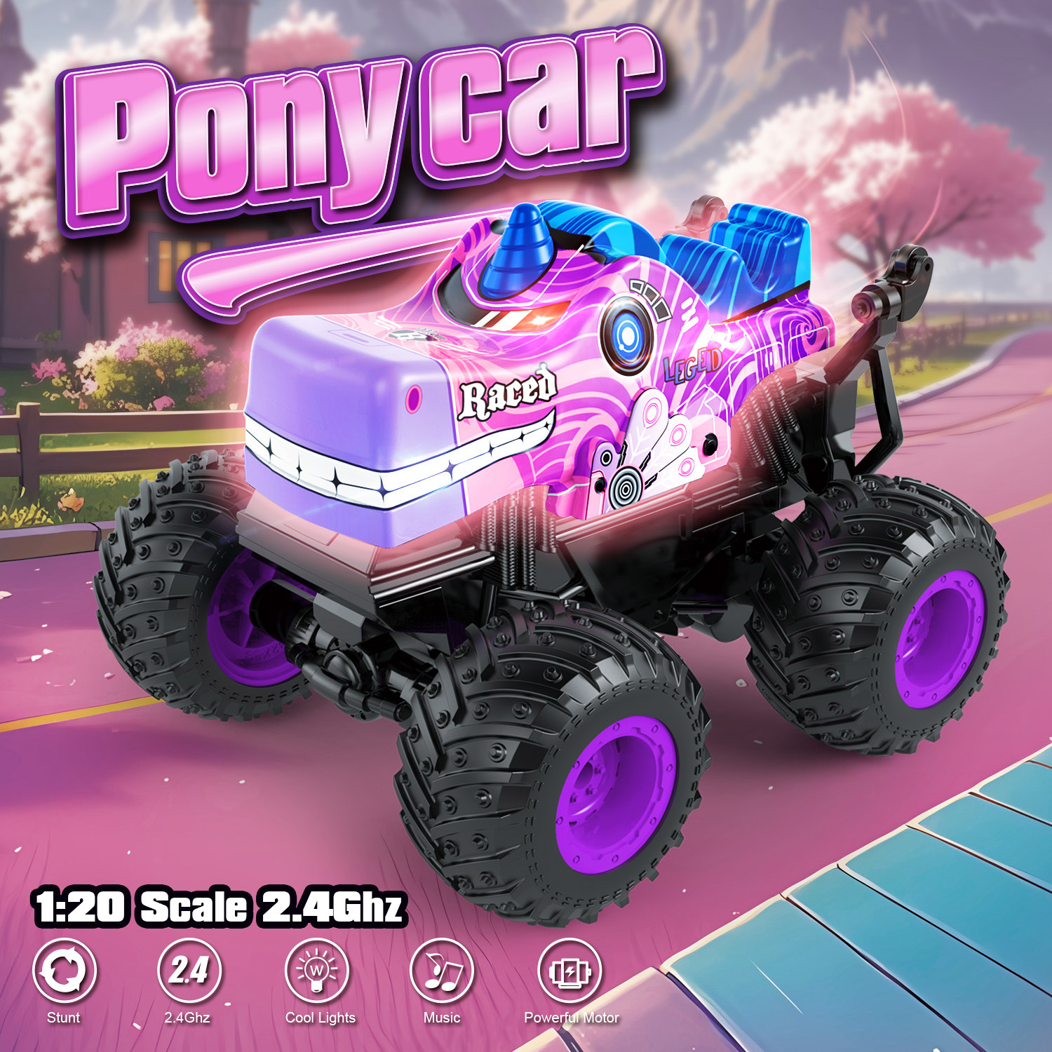 1:20 Remote Control Stunt Car  - Kids Toys Under $20 reseña y precio