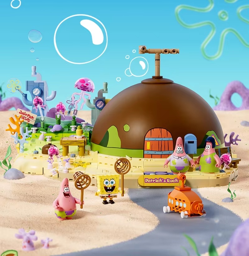 Areax Spongebob Bikini Bottom  - Kids Toys Blocks reseña y precio