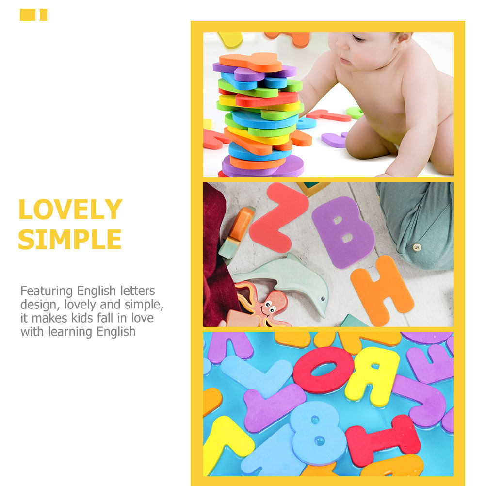 1Set English Alphabet Bath Sti - Bath Letter Number Foam reseña y precio