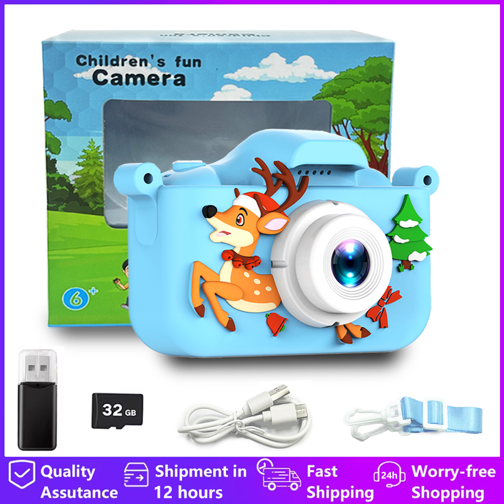 Mini Kid Camera Digital Camera - Kids Toys Top View reseña y precio
