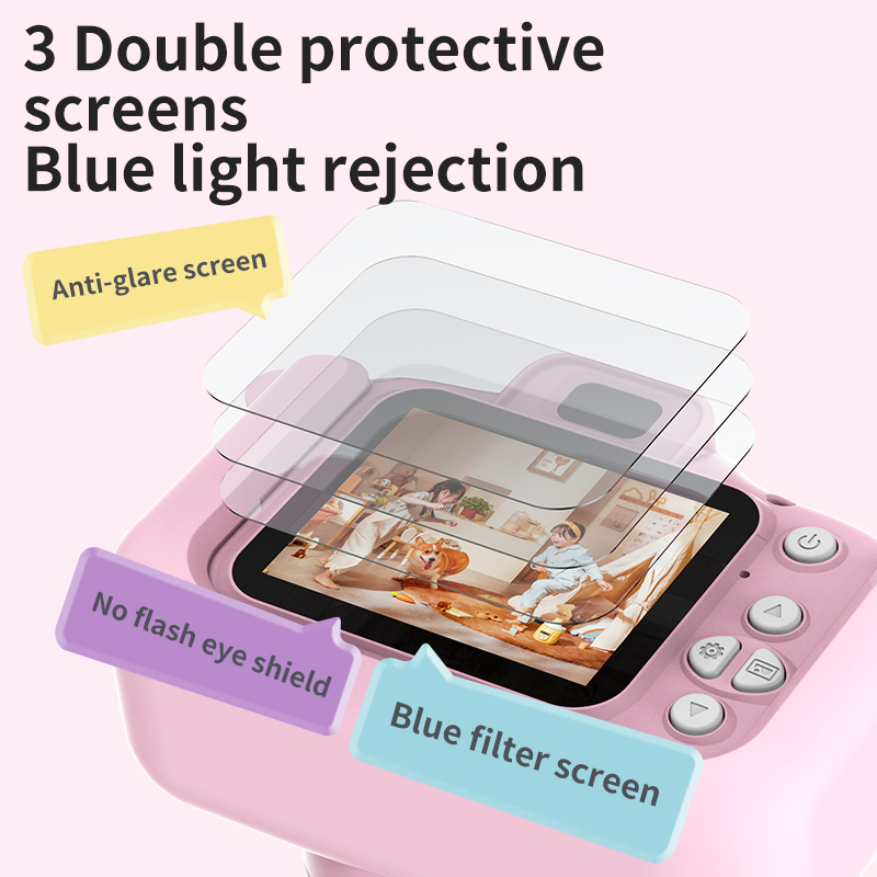 Mini Kid Camera Digital Camera - Kids Toys Top View reseña y precio