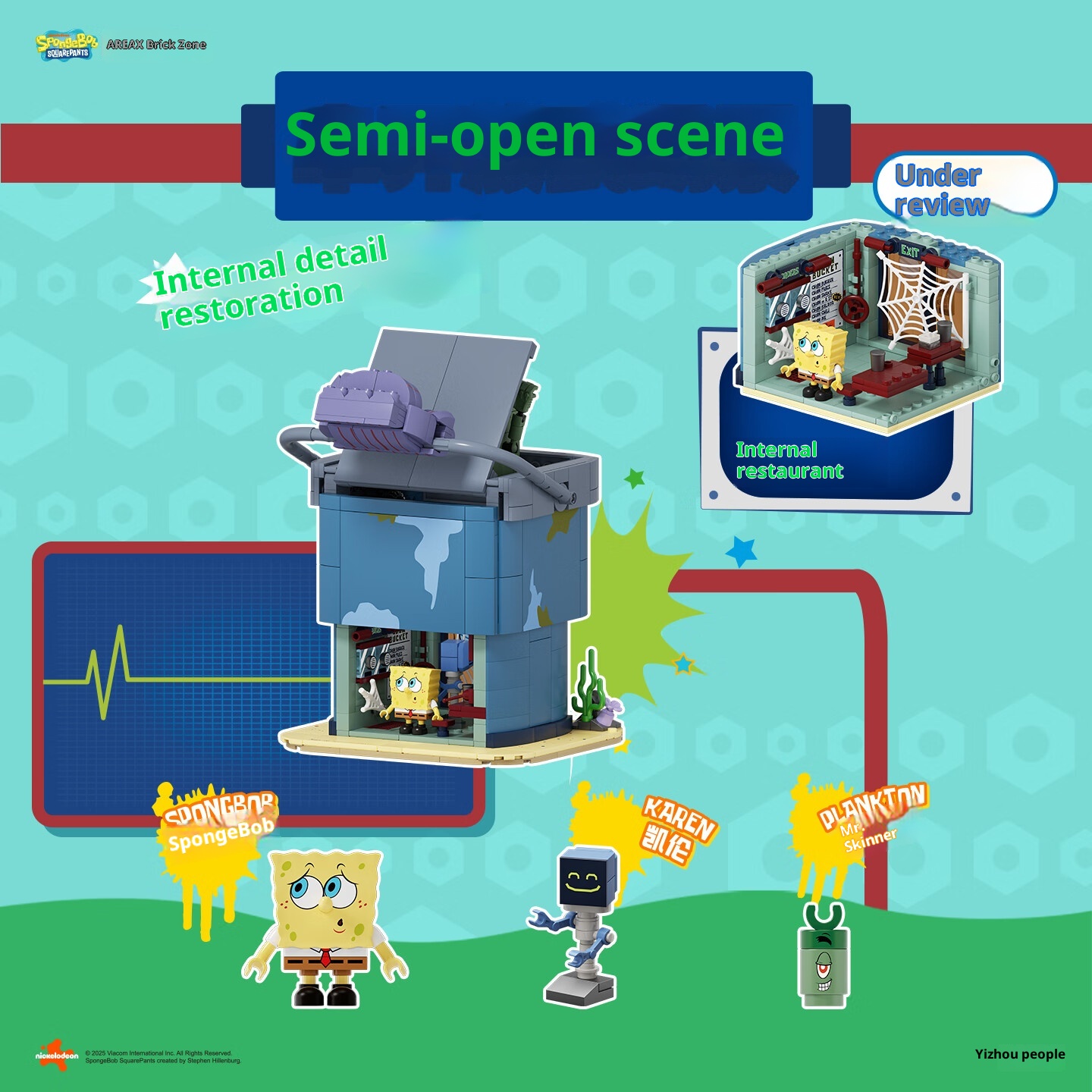 Spongebob Bikini Bottom Drivin - Kids Toys Blocks reseña y precio
