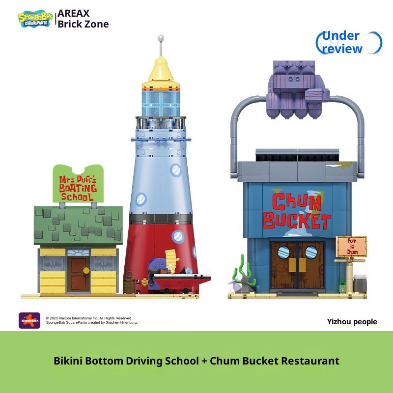 Spongebob Bikini Bottom Drivin - Kids Toys Blocks reseña y precio