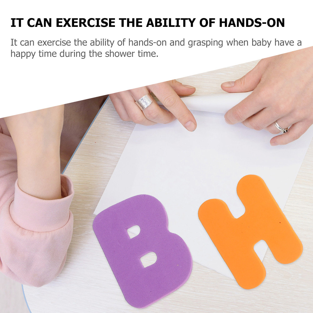 2Sets Eva Foams Colorful Alpha - Bath Letter Number Foam reseña y precio