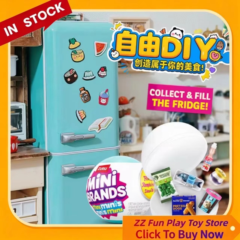 Genuine ZURU Mini Fridge Set P - Kids Toys Brands reseña y precio