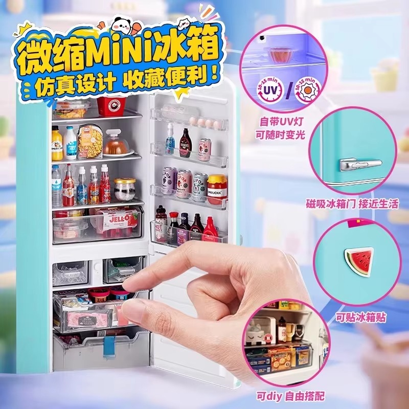 Genuine ZURU Mini Fridge Set P - Kids Toys Brands reseña y precio
