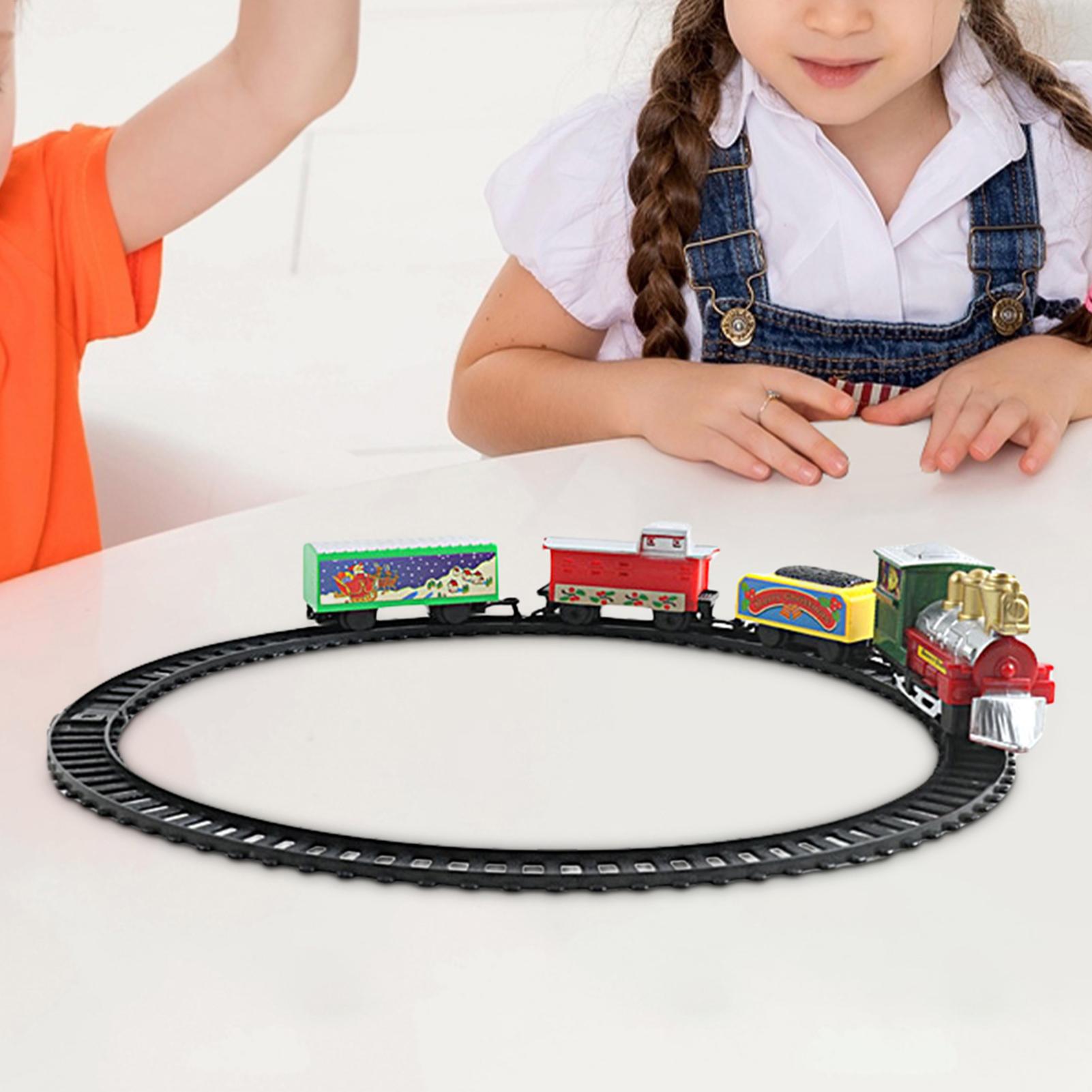 Christmas Train Set with Track - Toy Train Track Set reseña y precio