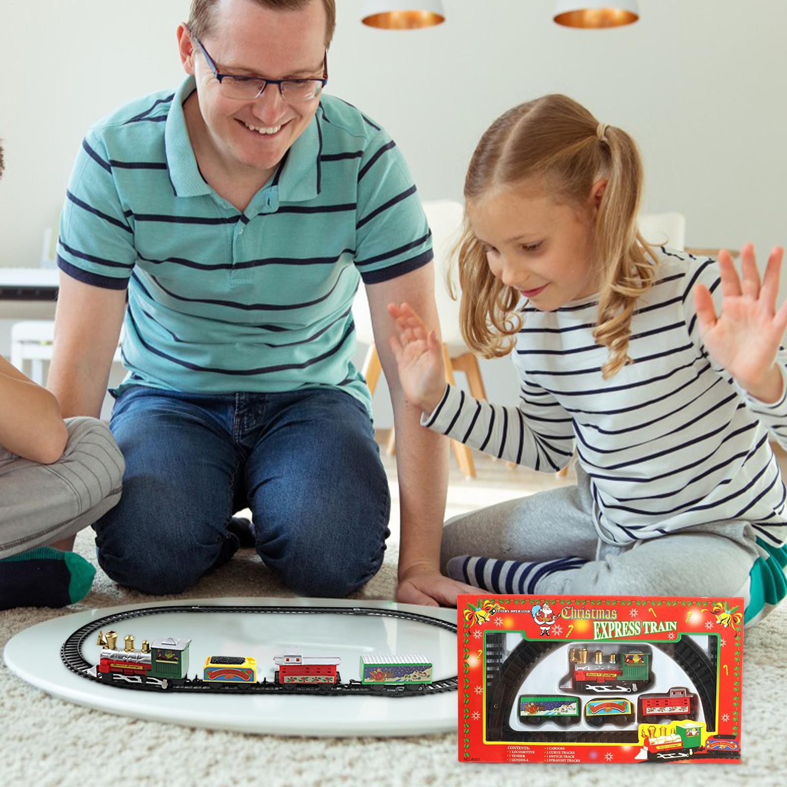 Christmas Train Set with Track - Toy Train Track Set reseña y precio