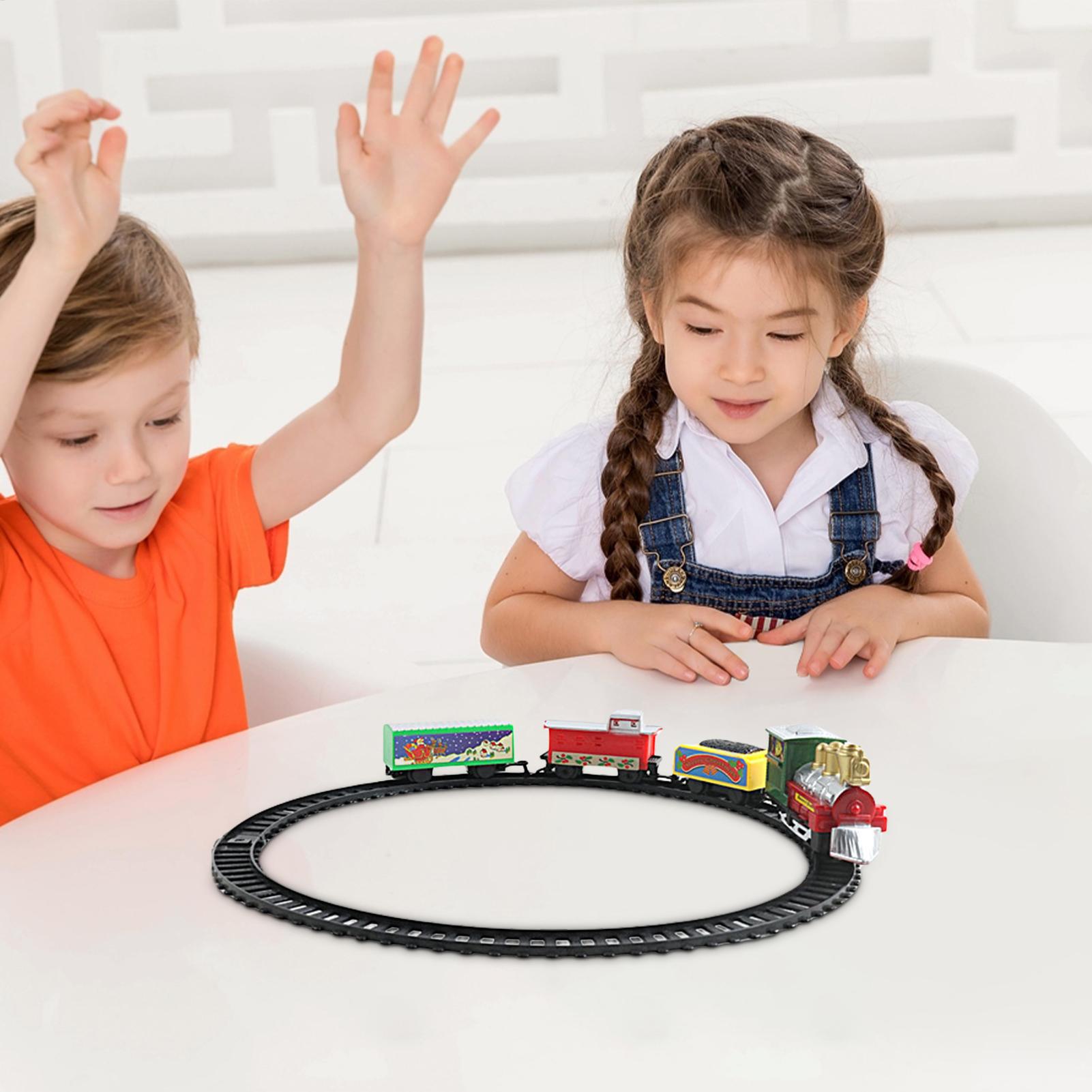Christmas Train Set with Track - Toy Train Track Set reseña y precio