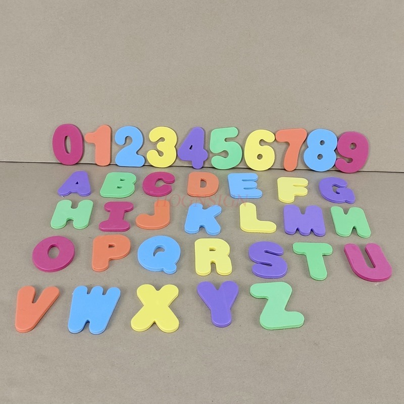 36PCS/set Baby Kids Children E - Bath Letter Number Foam reseña y precio