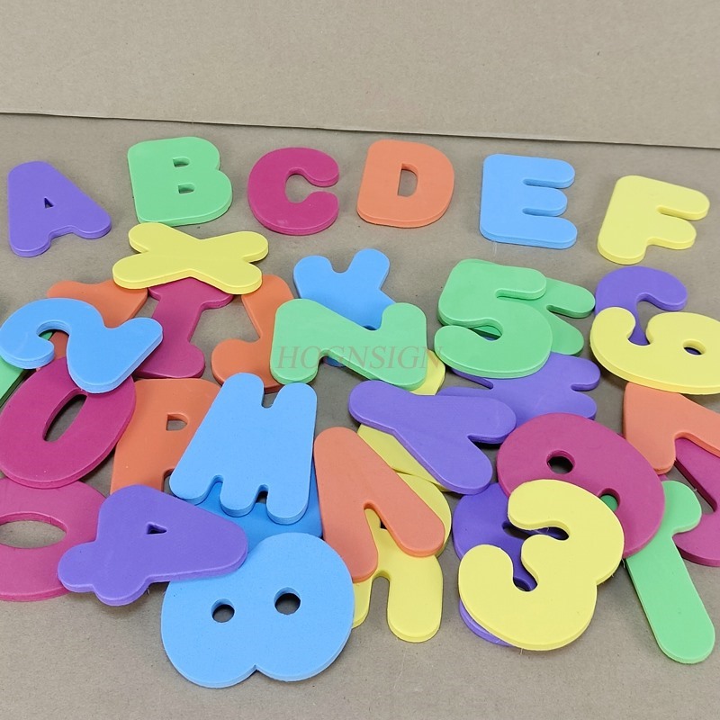 36PCS/set Baby Kids Children E - Bath Letter Number Foam reseña y precio