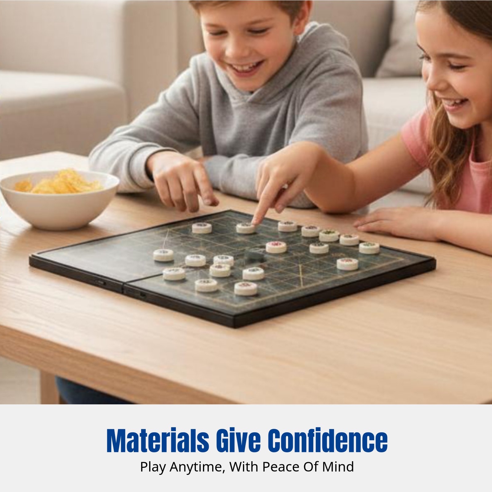 Foldable Chess Set, Multi-Game - Kids Toys And Games reseña y precio