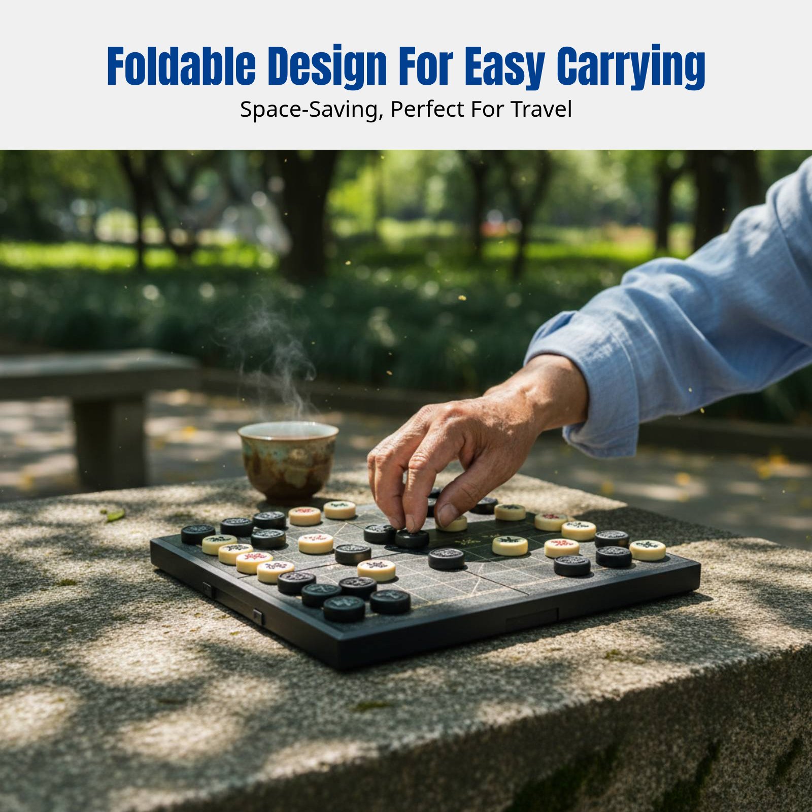 Foldable Chess Set, Multi-Game - Kids Toys And Games reseña y precio