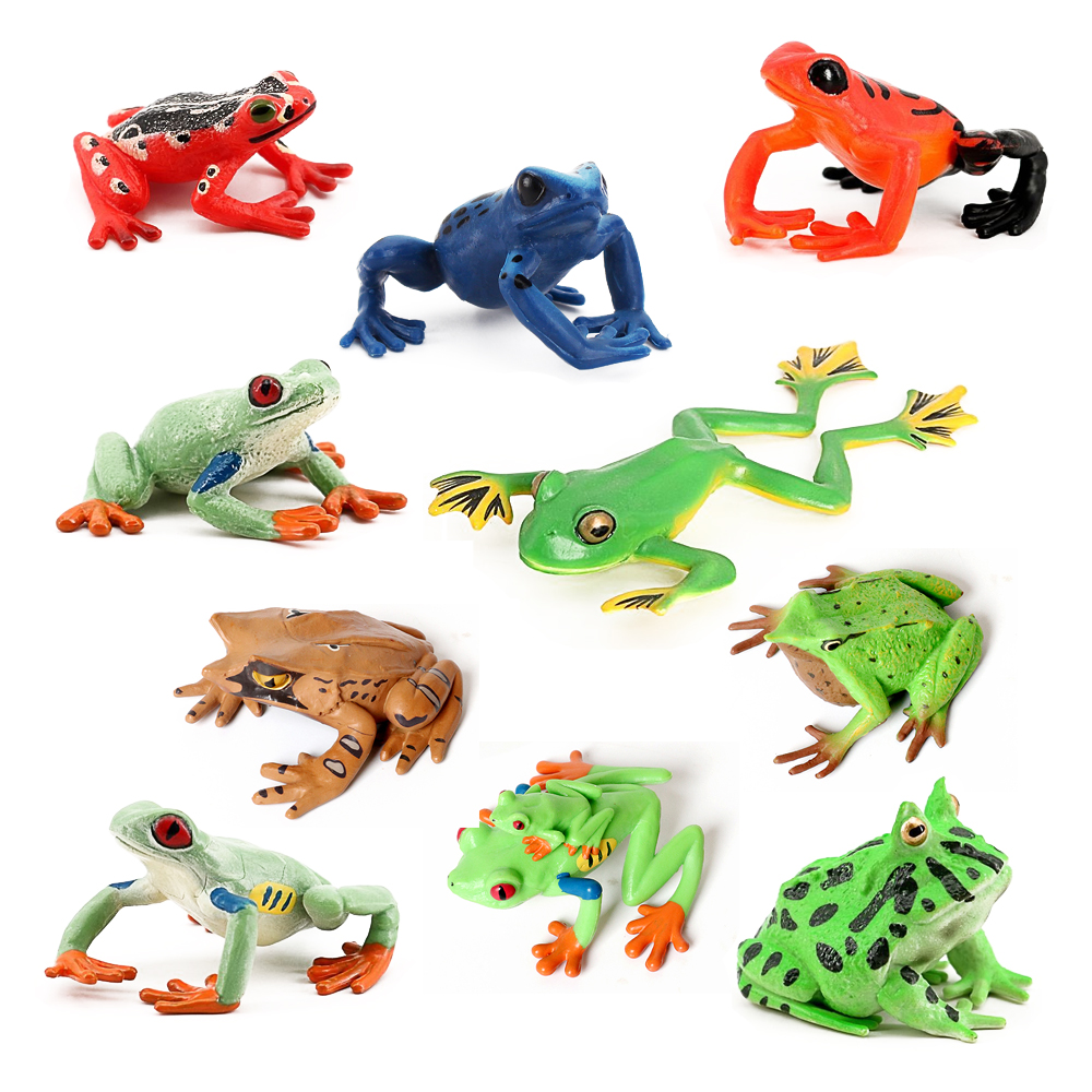 Rainforest Animals Frogs Figur - Kids Toys Review reseña y precio