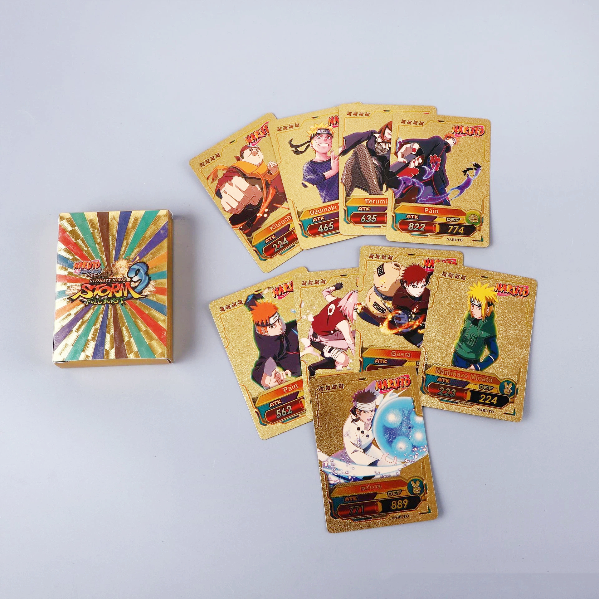 55pcs Naruto Card Gold English - Kids Toys And Games reseña y precio