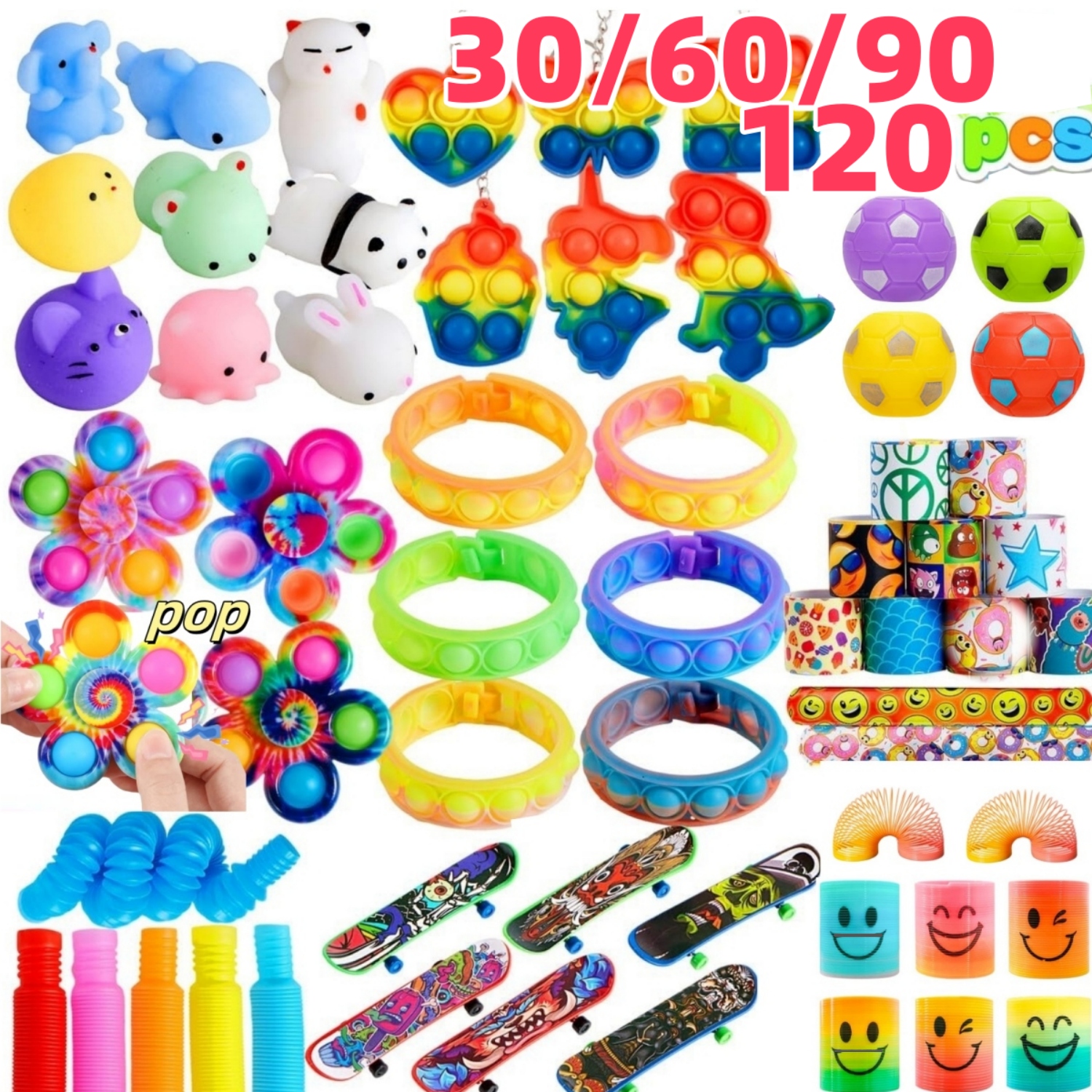 Bulk Pack of 30-120 Popular Fi - Kids Toys Kids Toys reseña y precio