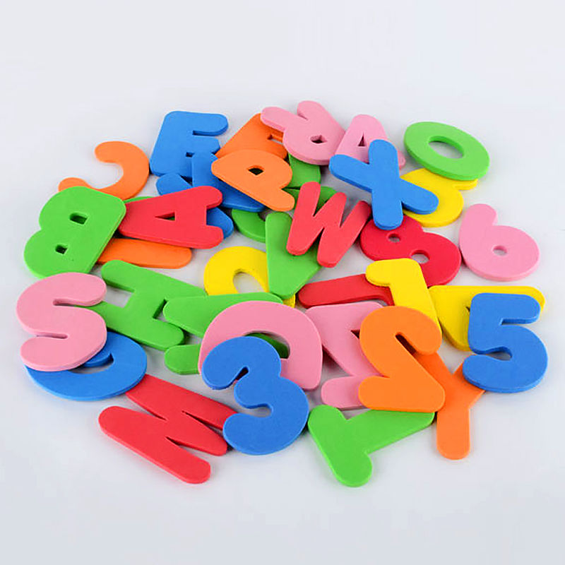 36PCS/set Baby Kids Children E - Bath Letter Number Foam reseña y precio