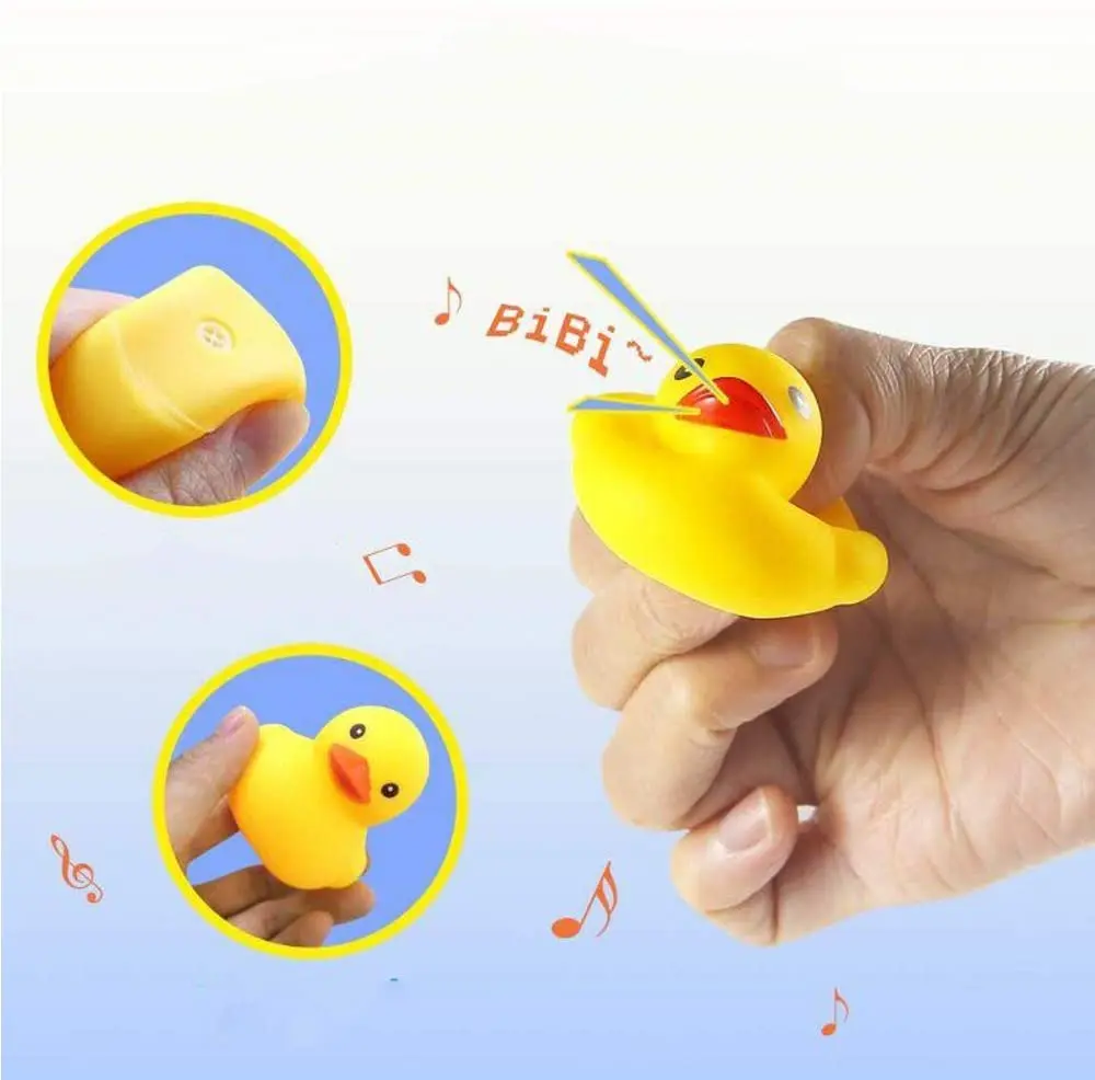 5pcs Preschool Bath Toys Mini  - Rubber Duck Bath reseña y precio