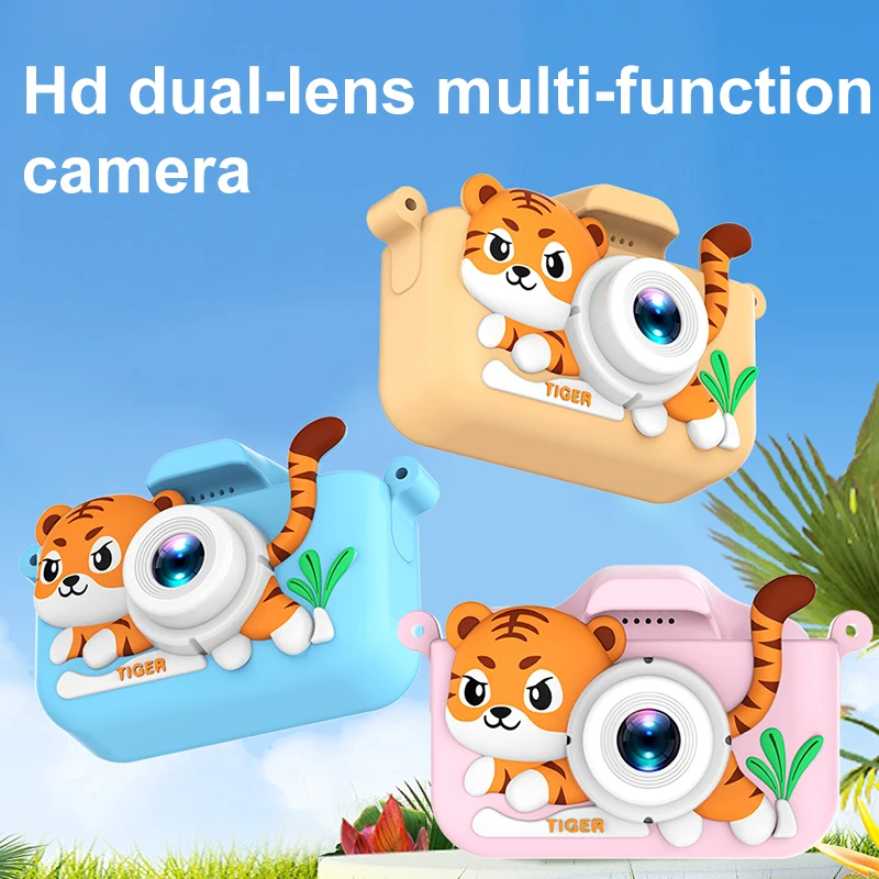 Kids Mini Camera Cartoon Tiger - Kids Toys Top View reseña y precio