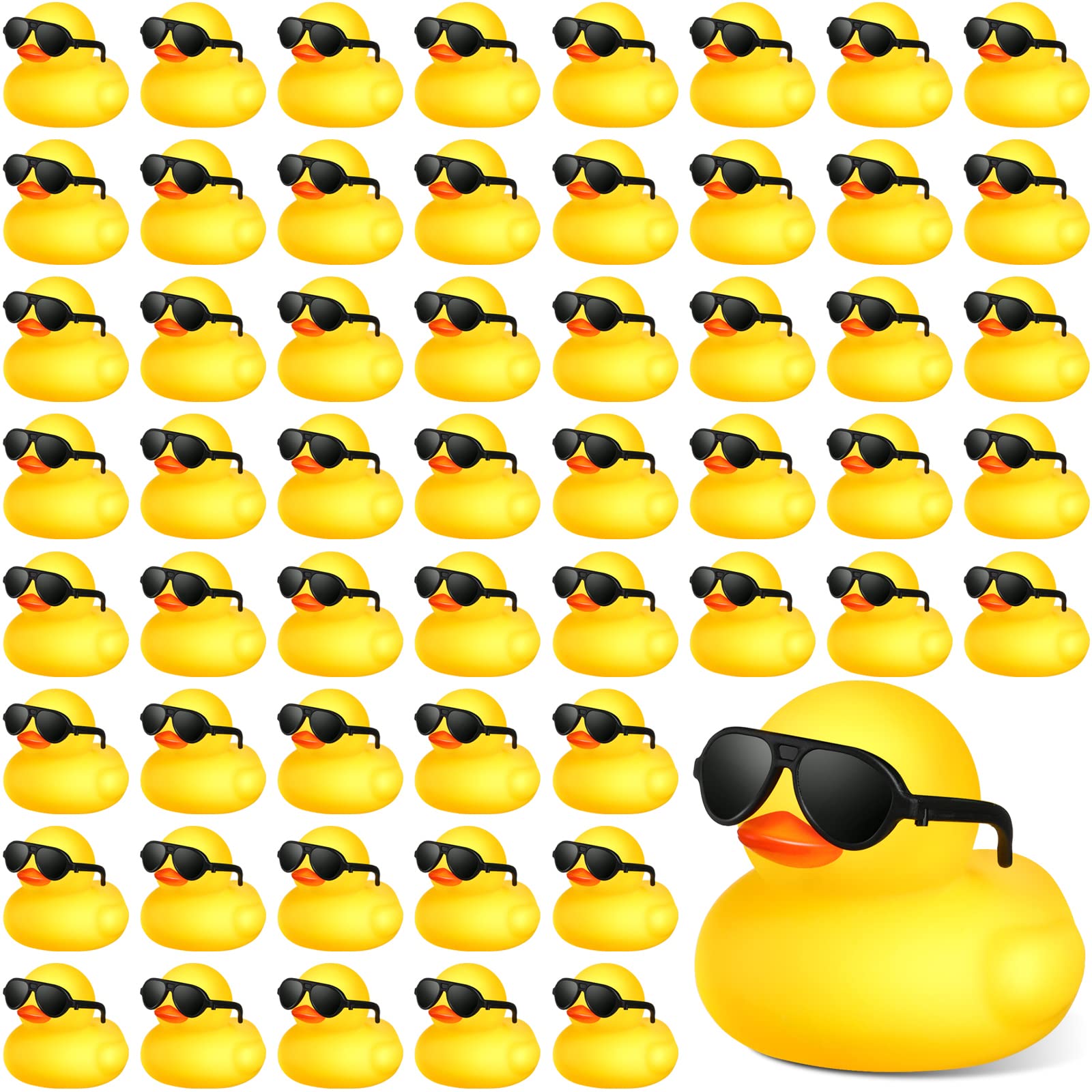 1-100pcs Yellow Mini Rubber Du - Rubber Duck Bath reseña y precio