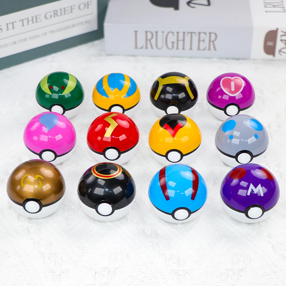 12PCS Pokemon Ball Pokeball Pi - Kids Toys Young reseña y precio