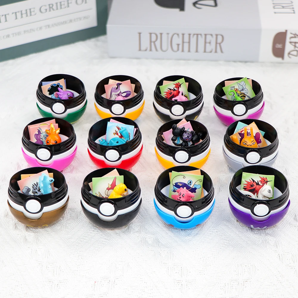 12PCS Pokemon Ball Pokeball Pi - Kids Toys Young reseña y precio