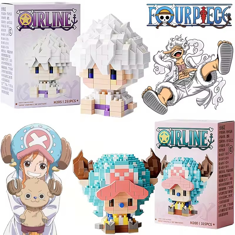 One Piece Anime Sun God Nika L - Kids Toys Blocks reseña y precio
