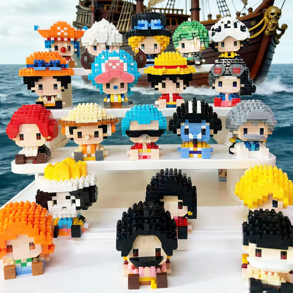 One Piece Anime Sun God Nika L - Kids Toys Blocks reseña y precio