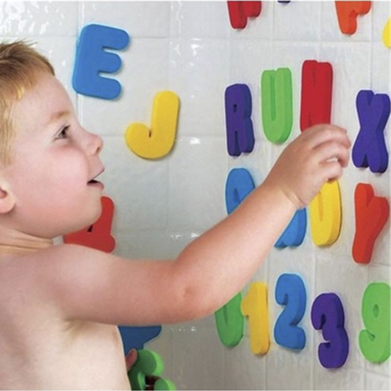 Baby Puzzle Bath Toy EVA Alpha - Bath Letter Number Foam reseña y precio