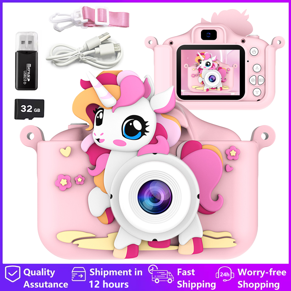 Kids Camera Cartoon Unicorn To - Kids Toys Top View reseña y precio