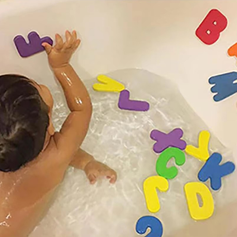 Children Bath Toys Foam Fun Fl - Bath Letter Number Foam reseña y precio