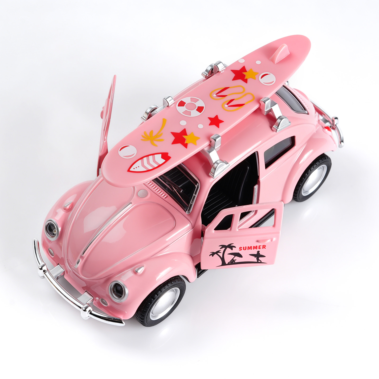 1:36 Pink Volkswagen Beetle Di - Kids Toys Young reseña y precio