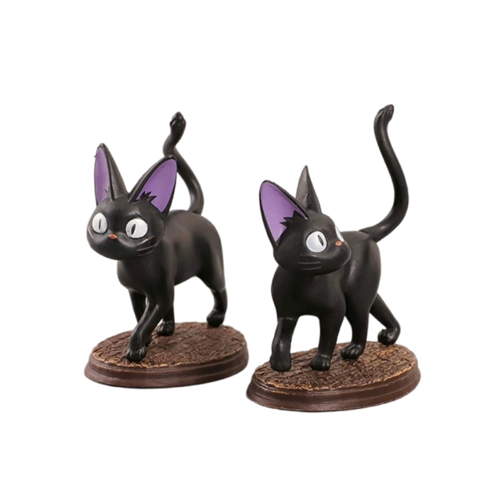 6pcs/set Cartoon Black Cat Jij - Kids Toys Jiji reseña y precio
