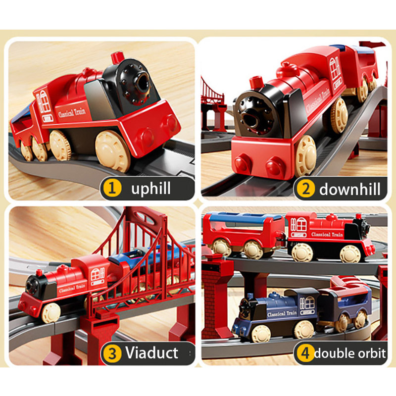 44Pcs/set Electric Train Track - Toy Train Track Set reseña y precio