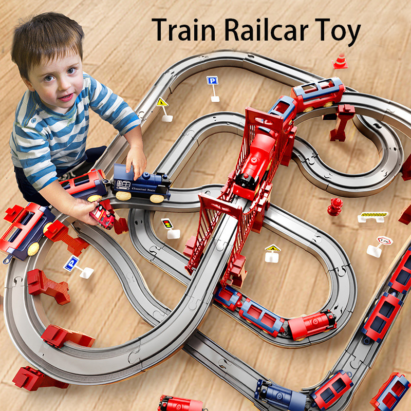 44Pcs/set Electric Train Track - Toy Train Track Set reseña y precio