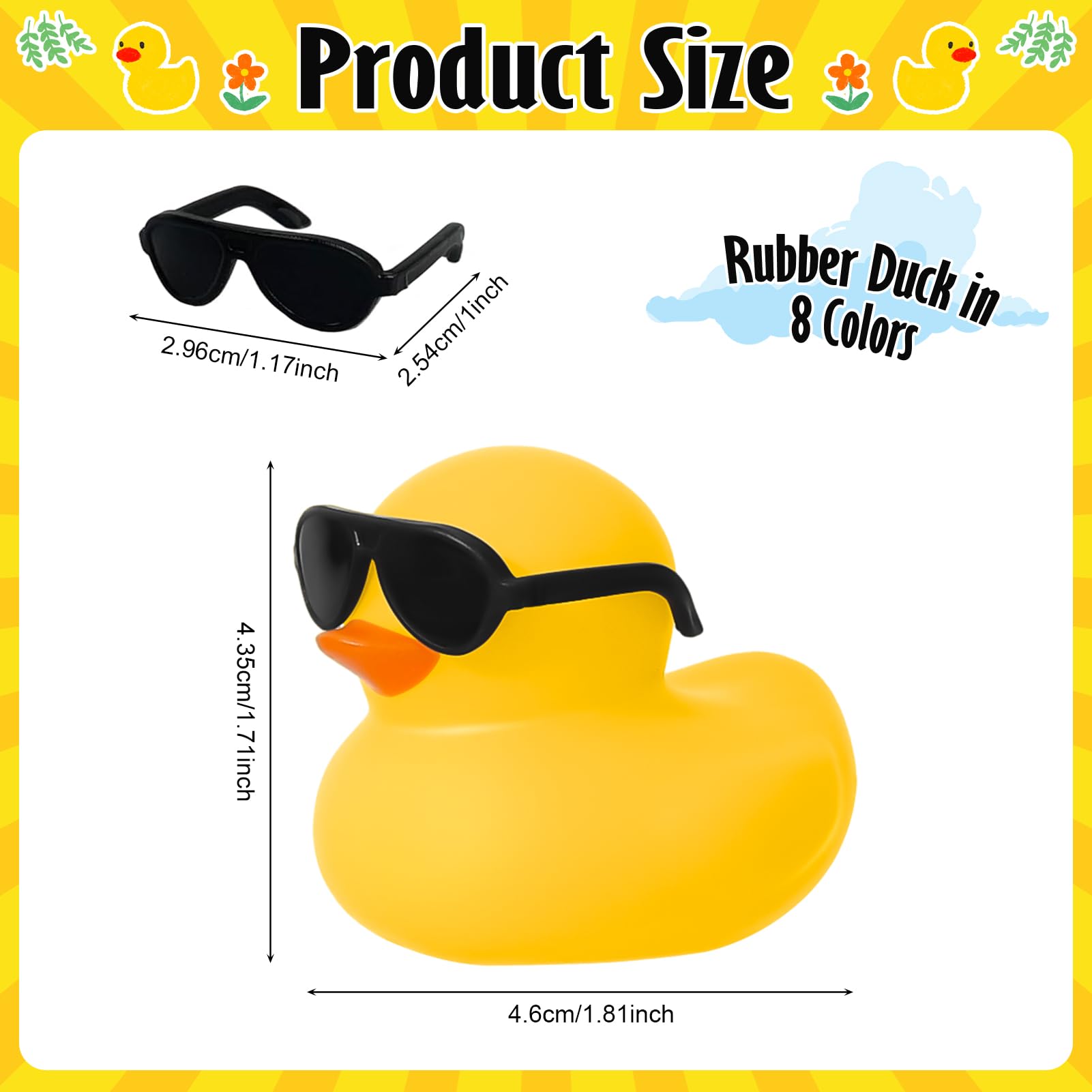 6/12/24/48PC Black  Rubber Duc - Rubber Duck Bath reseña y precio