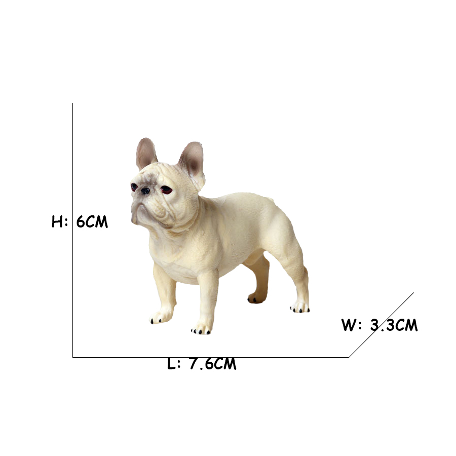 Dog figures Boston terrier Poo - Kids Toys Review reseña y precio