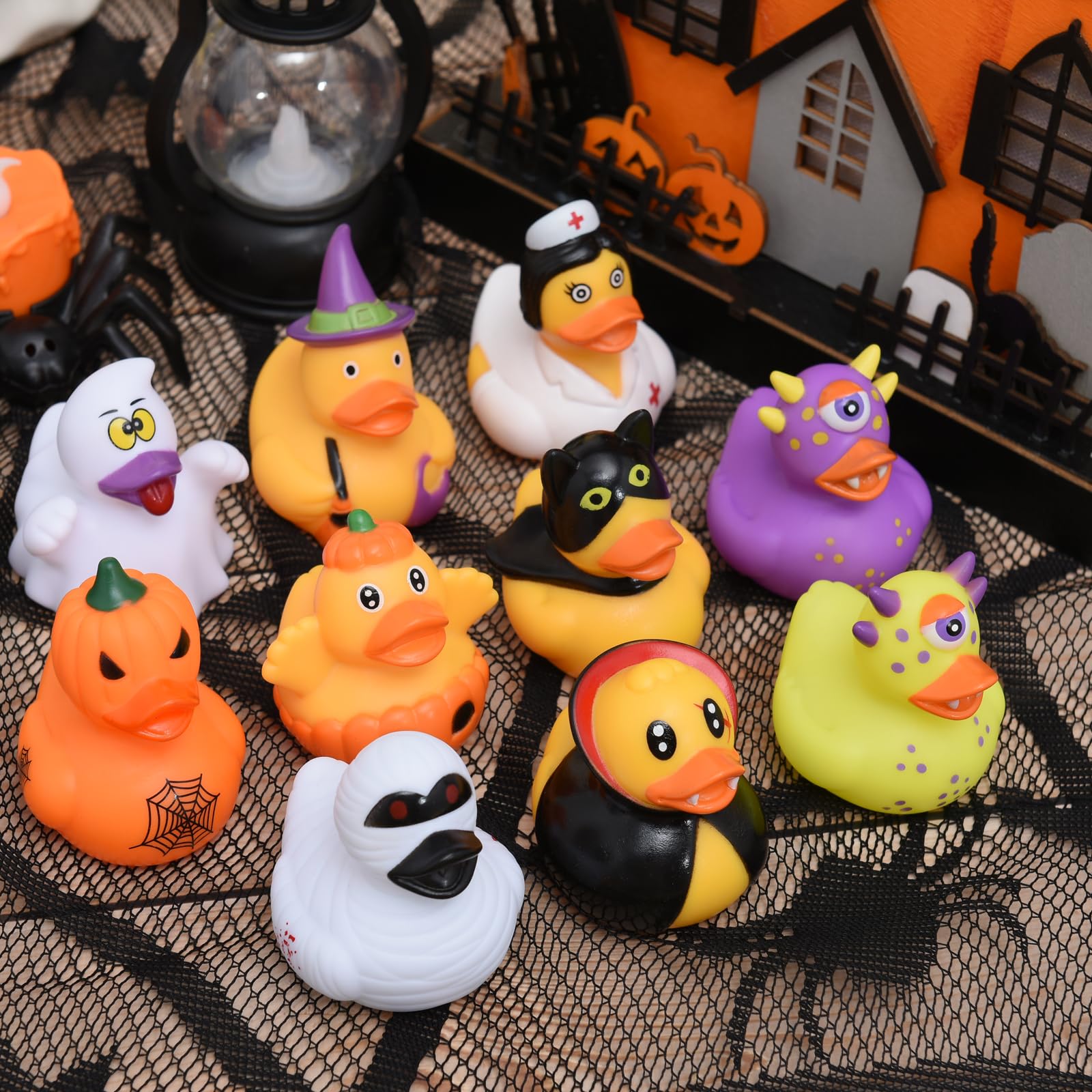 24/48PCS Rubber Ducks Assorted - Rubber Duck Bath reseña y precio