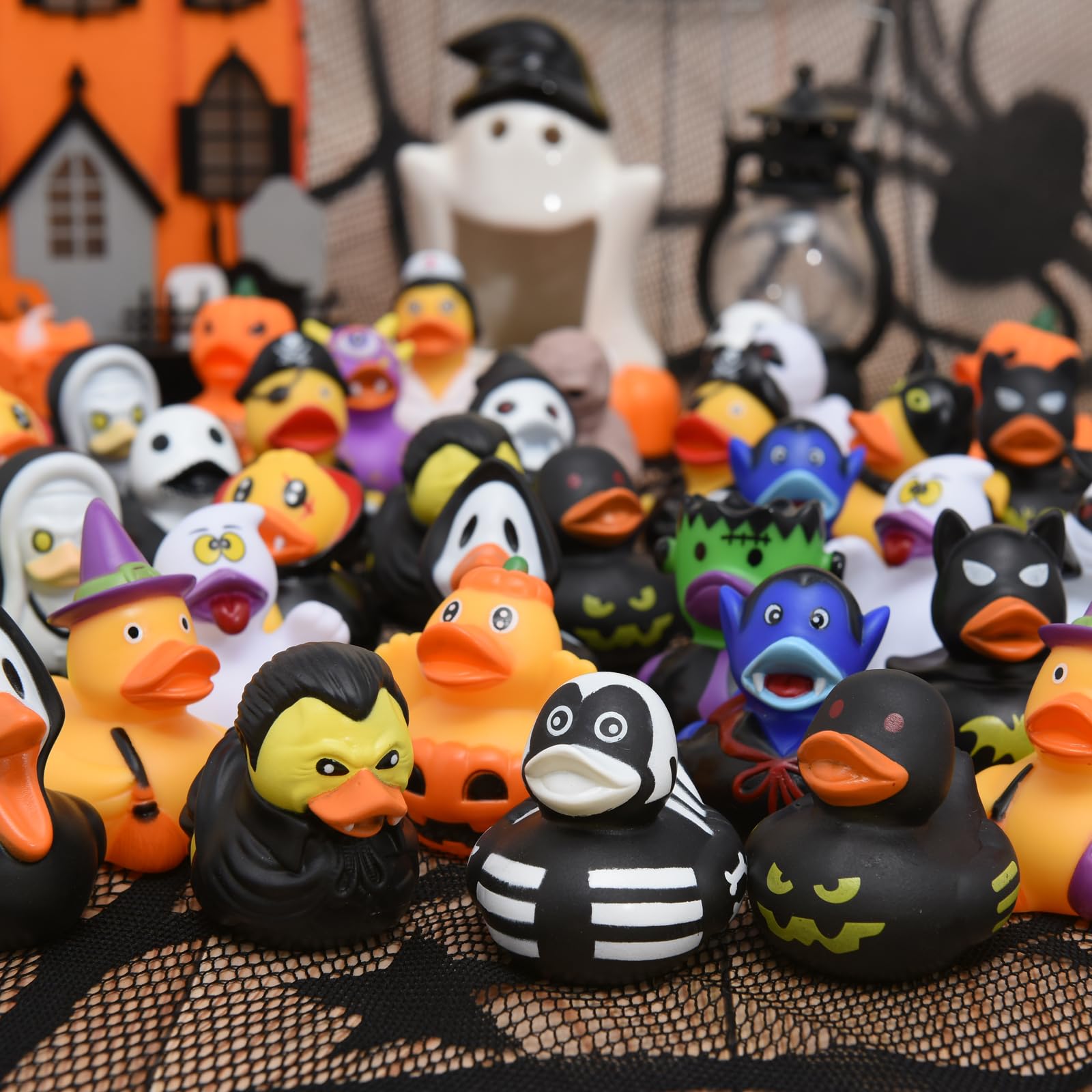 24/48PCS Rubber Ducks Assorted - Rubber Duck Bath reseña y precio