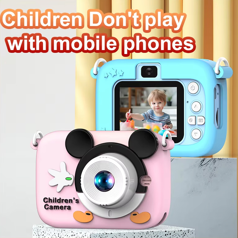 Kids Cartoon Camera 1080P HD 2 - Kids Toys Top View reseña y precio
