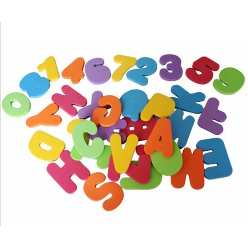Floating Bath Toys for 1-3 Yea - Bath Letter Number Foam reseña y precio