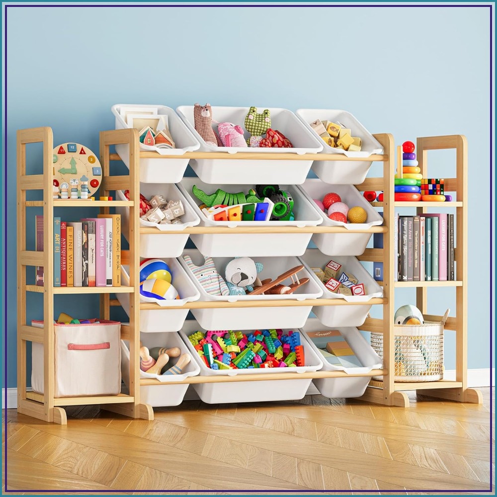 Toy Storage Organizer with 6 S - Kids Toys Kids Toys reseña y precio