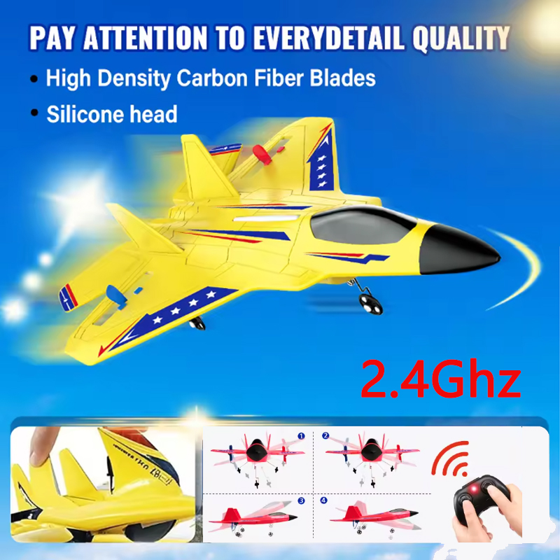 RC Plane KF803 2.4G With LED L - Kids Toys Under $20 reseña y precio